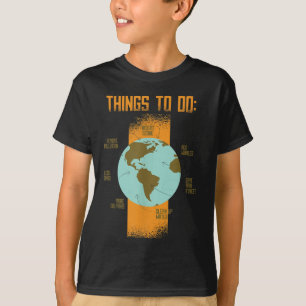 Camiseta Salvar el clima de protección del planeta ambienta