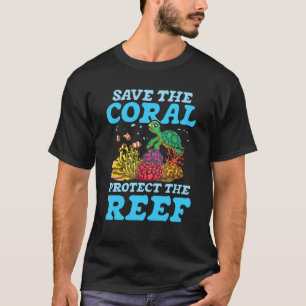 Camiseta Salvar El Coral Proteger El Arrecife