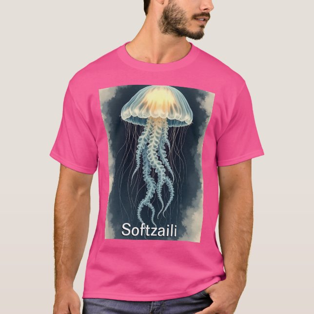 Camiseta Salvar el océano con el pescado de Zaili" (Anverso)