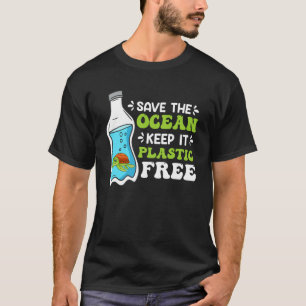 Camiseta Salvar el océano Mantenerlo Plástico libre ambient