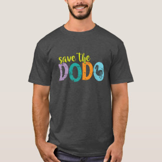 Camiseta Salvar el pájaro Dodo del niño de Mauricio