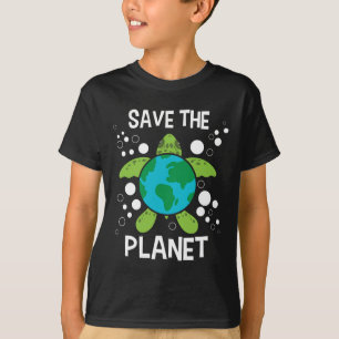 Camiseta Salvar el planeta - Protección del medio ambiente