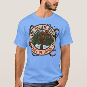 Camiseta Salvar el pulpo del árbol noroeste del Pacífico