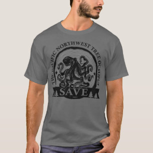 Camiseta Salvar el pulpo del árbol noroeste del Pacífico
