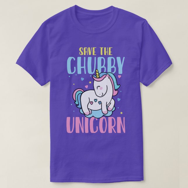 Camiseta Salvar el regalo mágico de la monarquía de Chubby (Diseño del anverso)