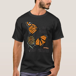 Camiseta Salvar esta planta de monarcas Somes Milkweed Mari