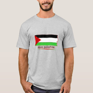 Camiseta "Salvar la bandera de Palestina"