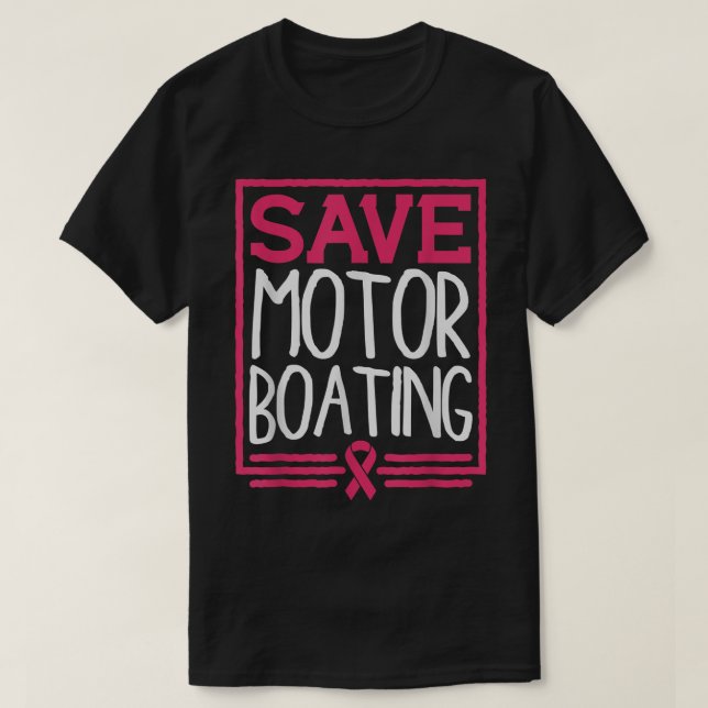 Camiseta Salvar la Cinta Rosa del Cáncer de Mama divertida (Diseño del anverso)