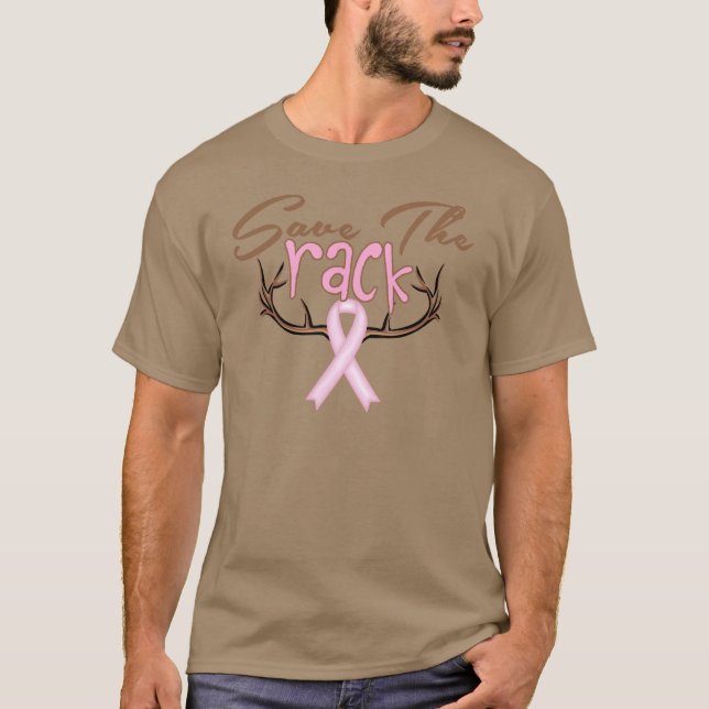 Camiseta Salvar la conciencia sobre el cáncer de mama en ra (Anverso)
