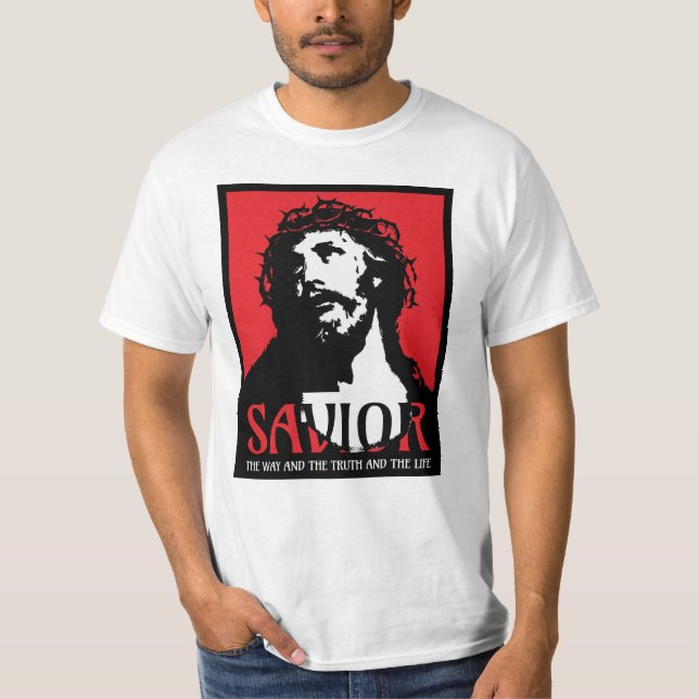 Camiseta Salvar la forma en que la verdad y la vida (Anverso)