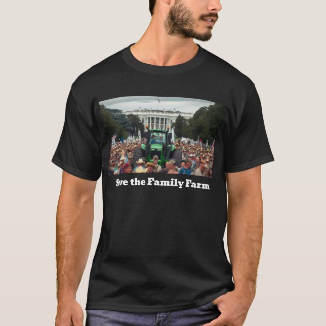 Camiseta Salvar la granja familiar (Anverso)