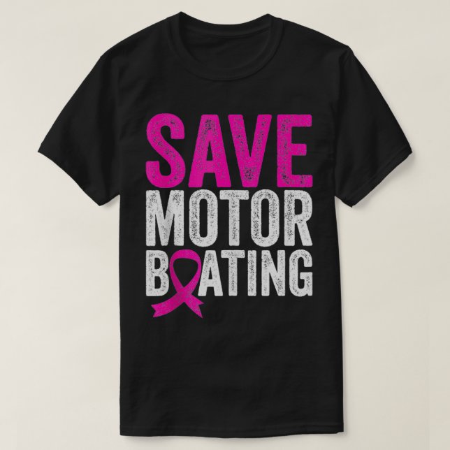 Camiseta Salvar la motocicleta Funny Conciencia sobre el Cá (Diseño del anverso)