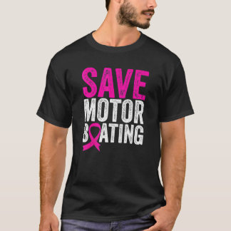 Camiseta Salvar la motocicleta Funny Conciencia sobre el Cá