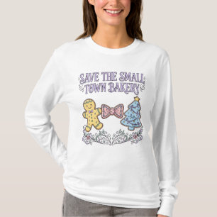 Camiseta Salvar la panadería del pequeño pueblo PNG elegant