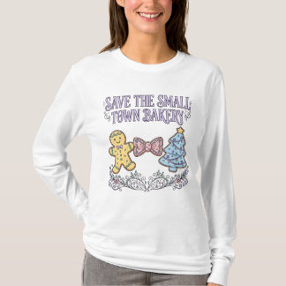 Camiseta Salvar la panadería del pequeño pueblo PNG elegant