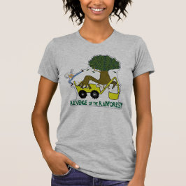Camiseta Salvar la planta de selva tropical árboles el Día 