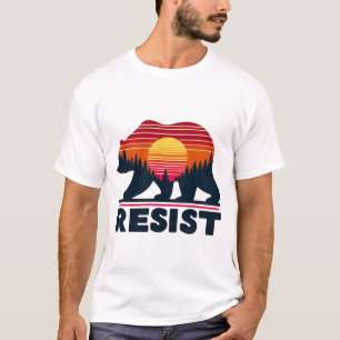 Camiseta Salvar la resistencia de nuestros parques: oso sal