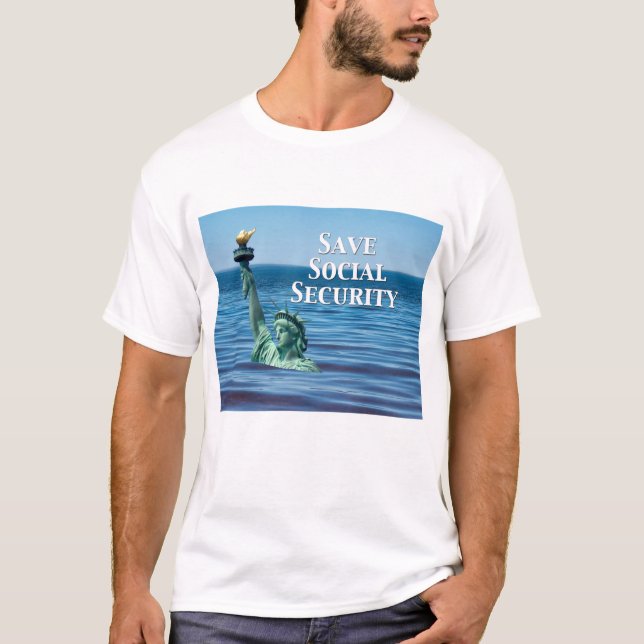 Camiseta Salvar la seguridad social (Anverso)