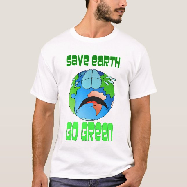 CAMISETA SALVAR LA TIERRA (Anverso)