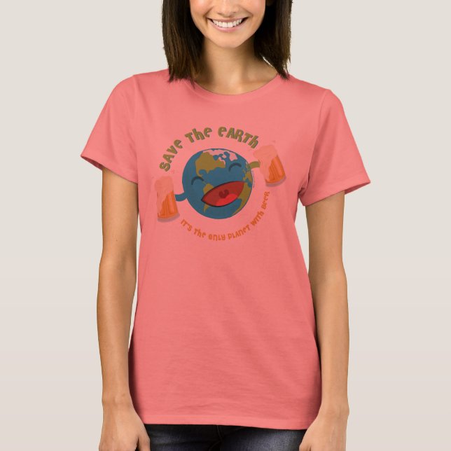 Camiseta Salvar la Tierra (Anverso)