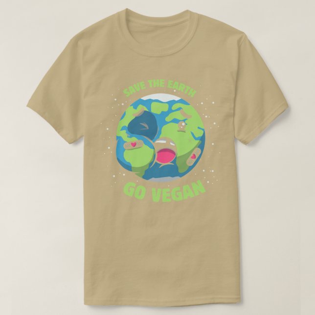 Camiseta Salvar la Tierra (Diseño del anverso)