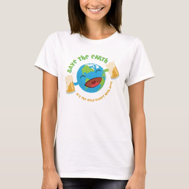 Camiseta Salvar la Tierra (Anverso)