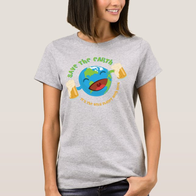 Camiseta Salvar la Tierra (Anverso)