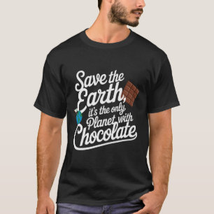 Camiseta Salvar la Tierra es el único planeta con amor al c