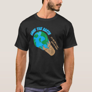 Camiseta SALVAR LA TIERRA Es el único planeta con HELADO