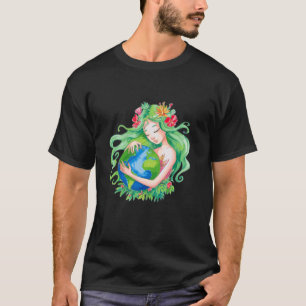 Camiseta Salvar la Tierra Madre Tierra Naturaleza Día de la