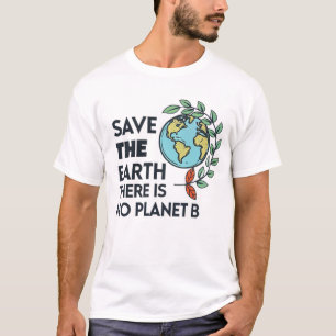 Camiseta Salvar la Tierra - No hay planeta B