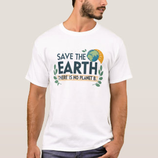 Camiseta Salvar la Tierra - No hay planeta B