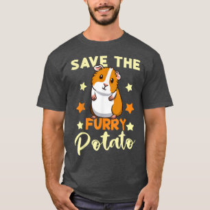 Camiseta Salvar la torta de la patata de la papa de la viej