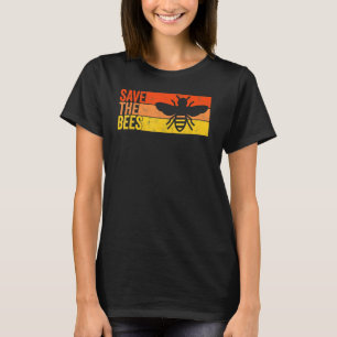 Camiseta Salvar Las Abejas Abejorro Retro Apicultor 2