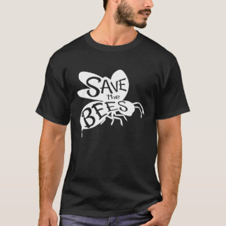 Camiseta Salvar Las Abejas Jardinería Apicultor En Blanco