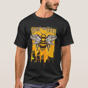 Camiseta Salvar Las Abejas Por El Medio Ambiente Apicultor