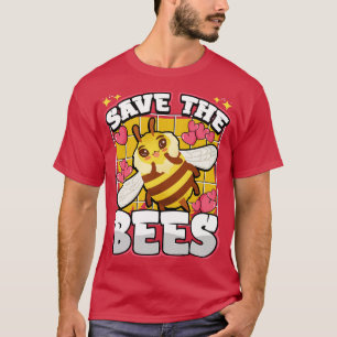Camiseta Salvar Las Abejas Salvar El Medio Ambiente