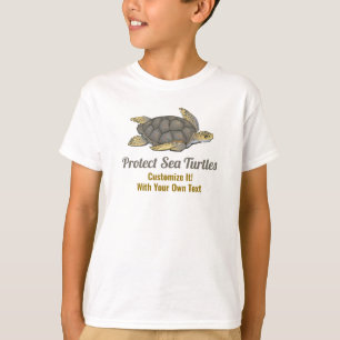 Camiseta Salvar las tortugas marinas el clima de los hábit