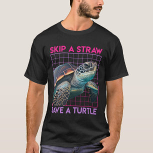 Camiseta Salvar las Tortugas Salvar el Océano Cuidado Ambie