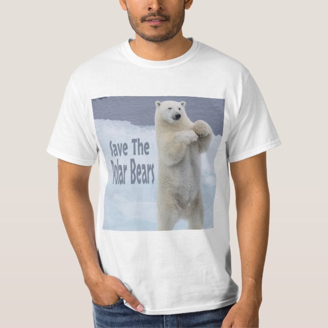 Camiseta Salvar Los Osos Polares (Anverso)