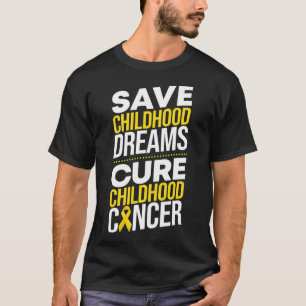 Camiseta Salvar los sueños de infancia curar la cinta de op