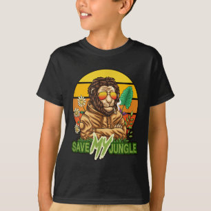 Camiseta Salvar mi jungla - Nat de protección ambiental de