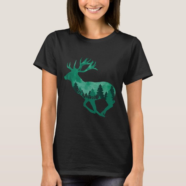 Camiseta Salvar nuestra protección ambiental de los bosques (Anverso)