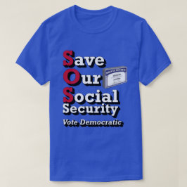 Camiseta Salvar nuestra seguridad social