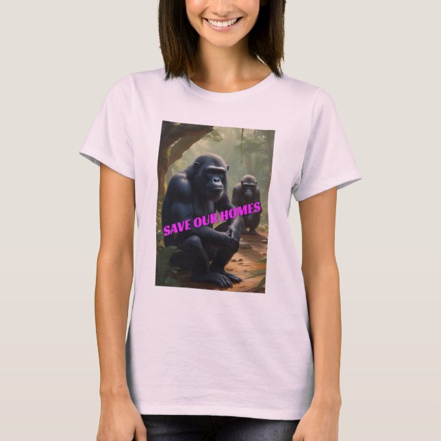 Camiseta Salvar nuestras casas (Anverso)