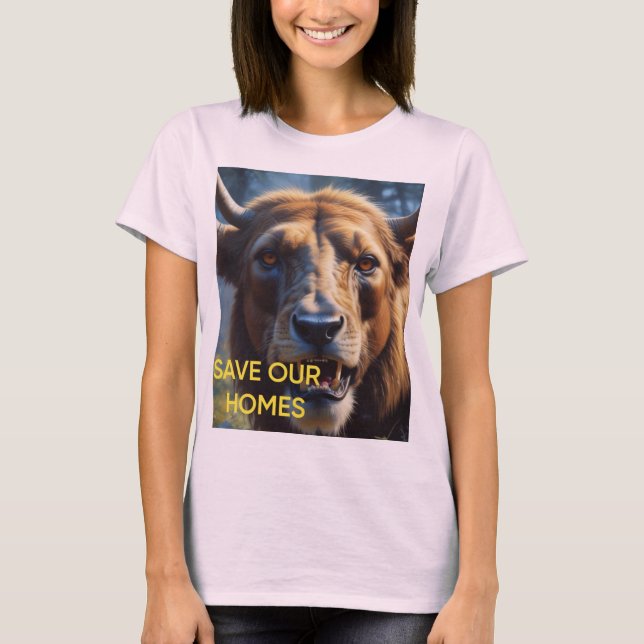 CAMISETA SALVAR NUESTRAS CASAS (Anverso)