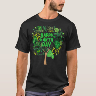 Camiseta Salvar nuestro planeta mantenerlo verde Día de la 