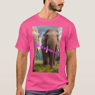 CAMISETA SALVAR NUESTROS HÁBITATS