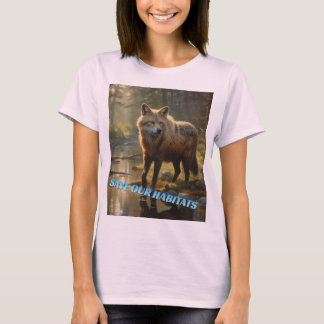 CAMISETA SALVAR NUESTROS HÁBITATS