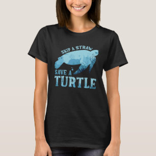 Camiseta Salvar tortugas Mar limpio Salvar la naturaleza Lo
